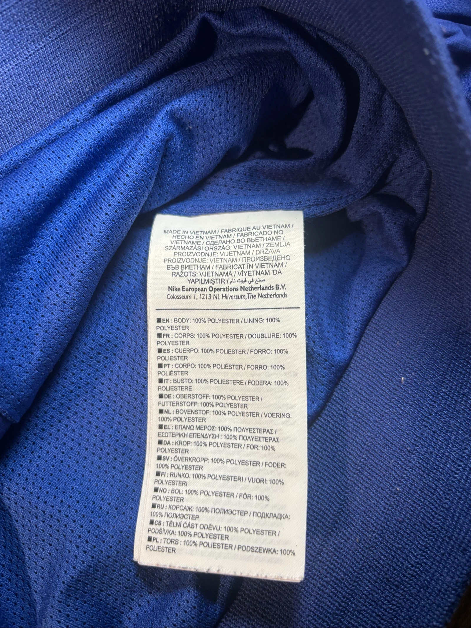 Nike Chelsea FC 2018/19 Authentieke Windrunner Jas Blauw S – photo 7